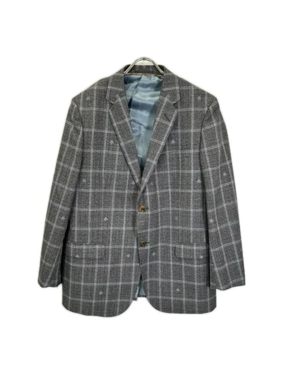 Gucci Gray Bee Check Suit Set 54